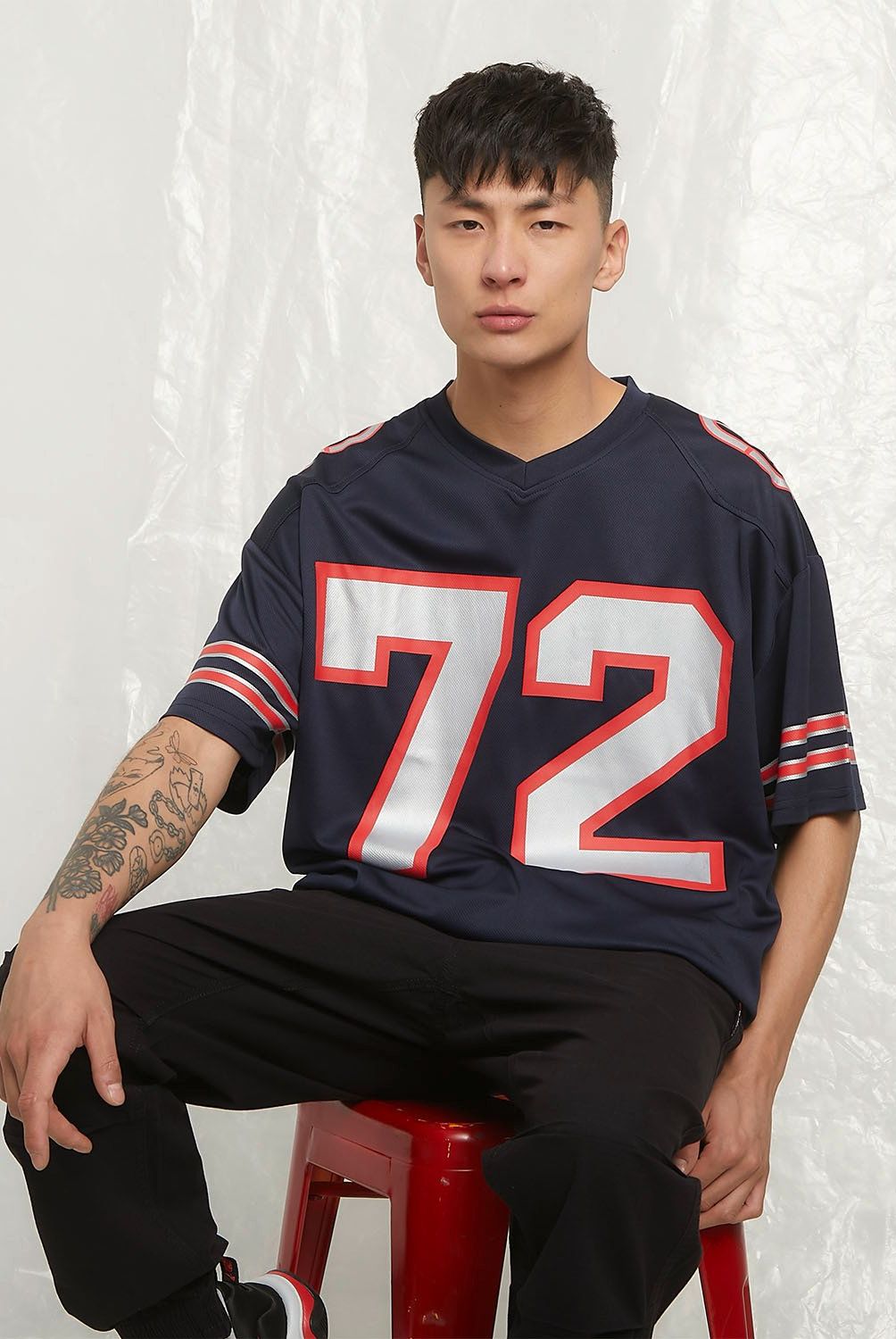 ECKO - Polera Manga Corta Oversize Mesh Hombre Ecko