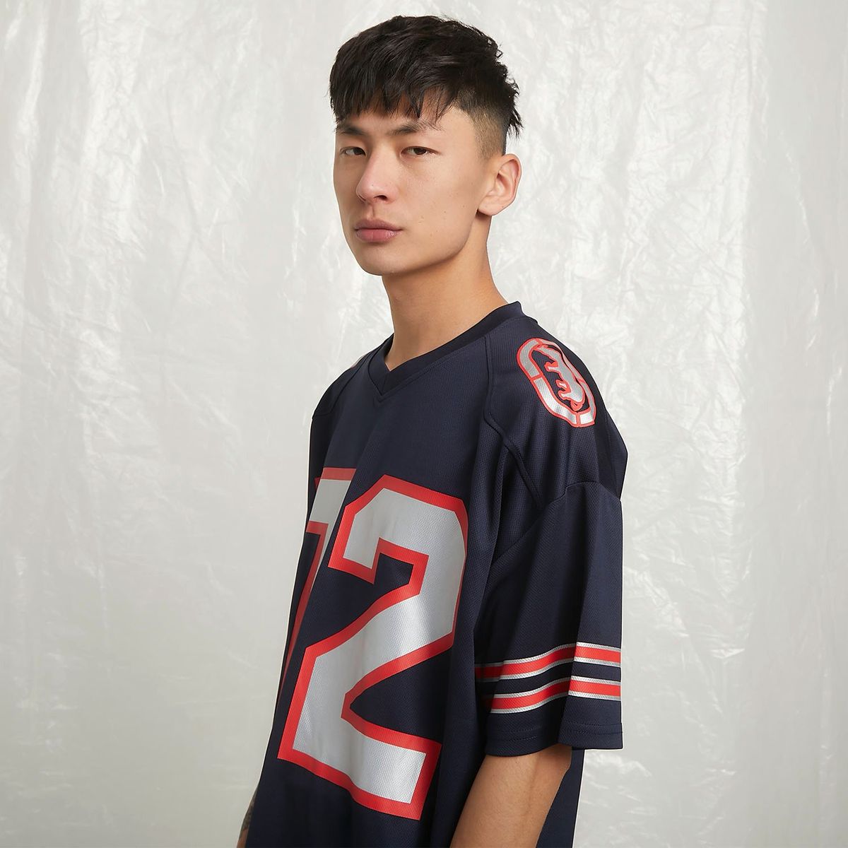 ECKO - Polera Manga Corta Oversize Mesh Hombre Ecko