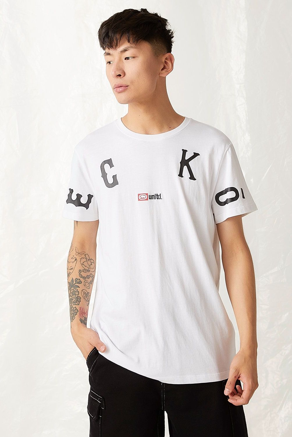 ECKO - Polera Manga Corta Algodón Print Hombre Ecko