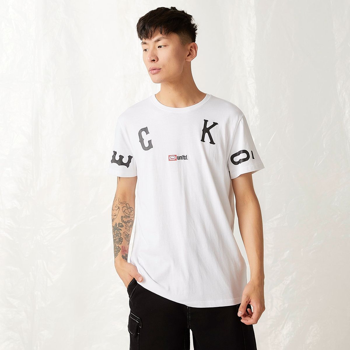 ECKO - Polera Manga Corta Algodón Print Hombre Ecko