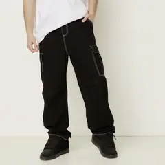 ECKO - Pantalón Cargo Baggy Hombre