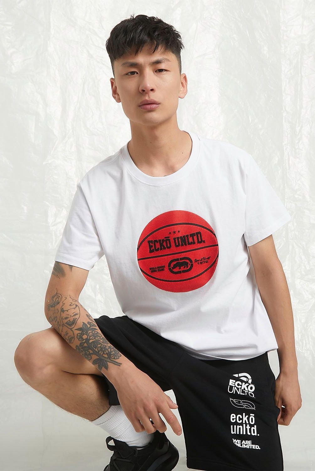 ECKO - Polera Manga Corta Loose Fit Hombre Ecko
