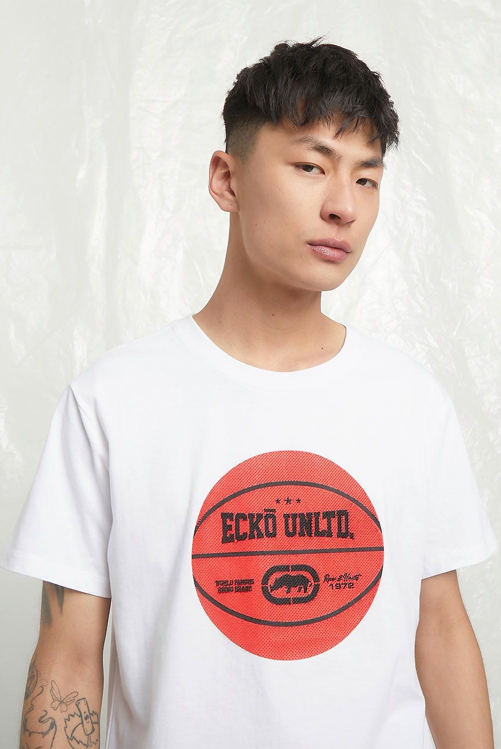 ECKO - Polera Manga Corta Loose Fit Hombre Ecko