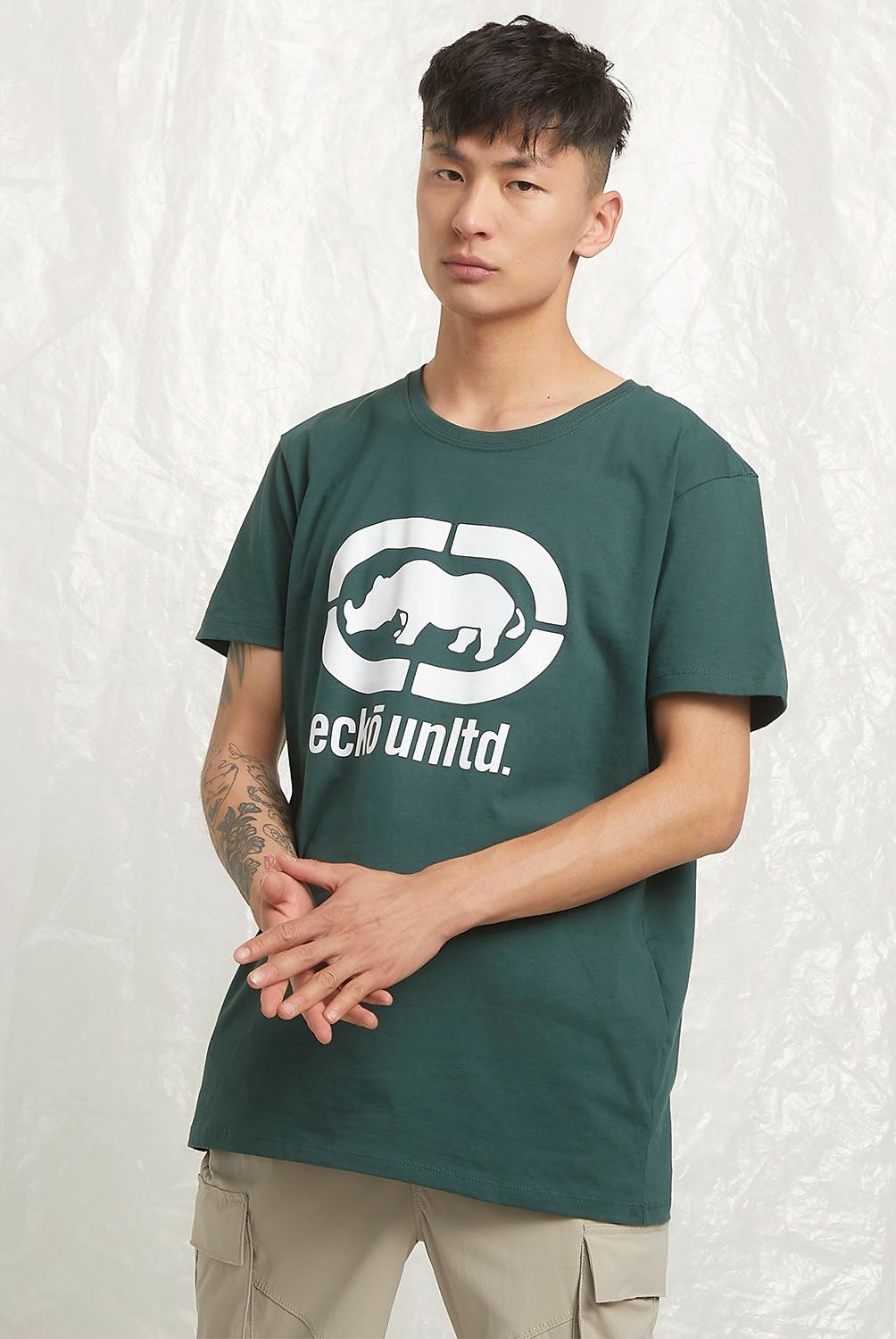 ECKO - Polera Manga Corta Loose Fit Algodón Hombre Ecko