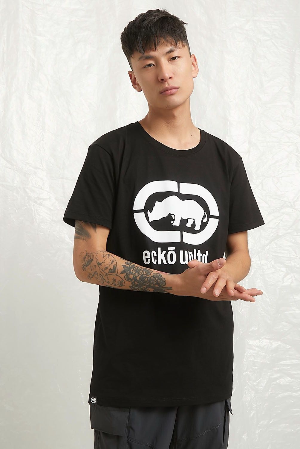 ECKO - Polera Manga Corta Loose Fit Algodón Hombre Ecko