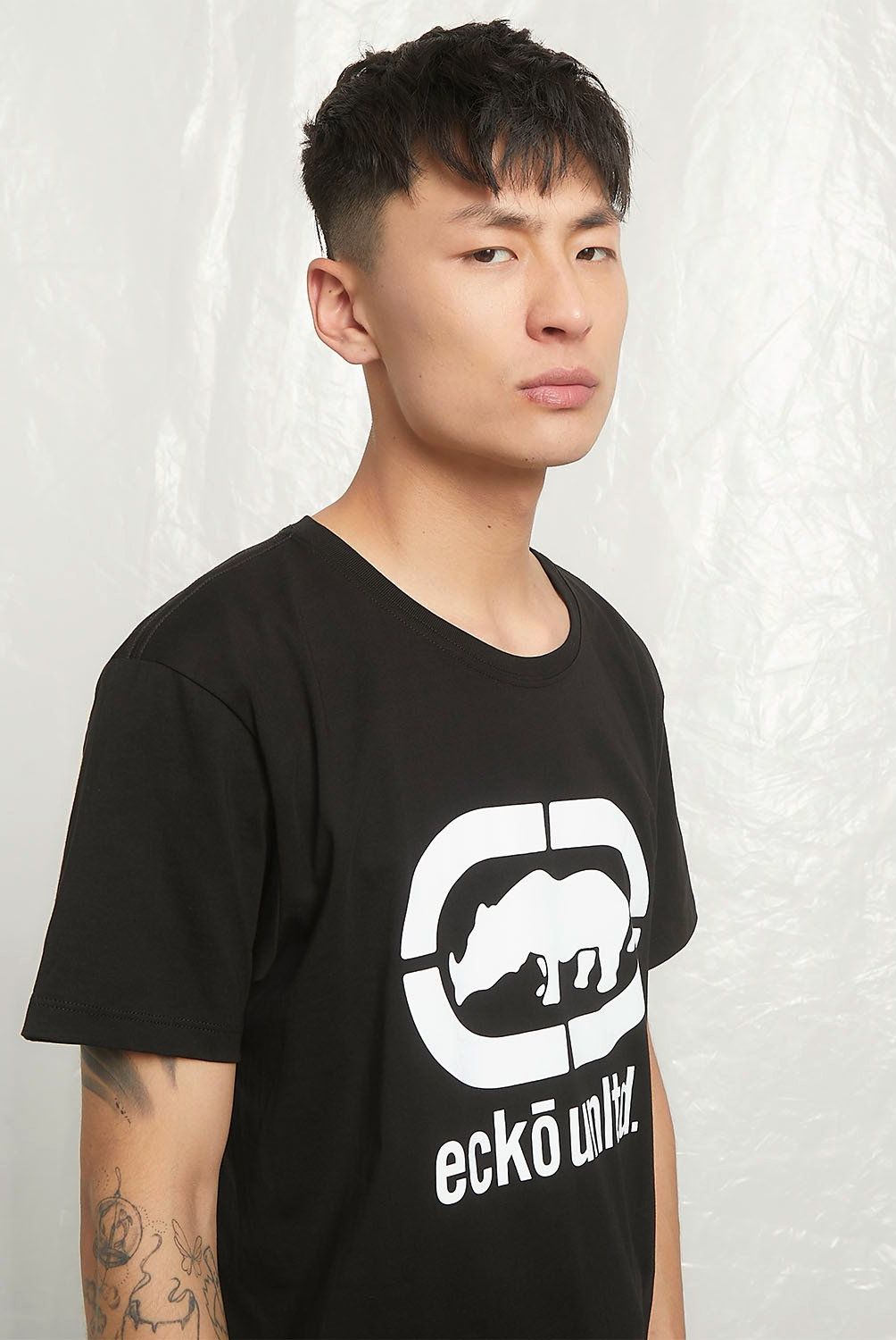 ECKO - Polera Manga Corta Loose Fit Algodón Hombre Ecko