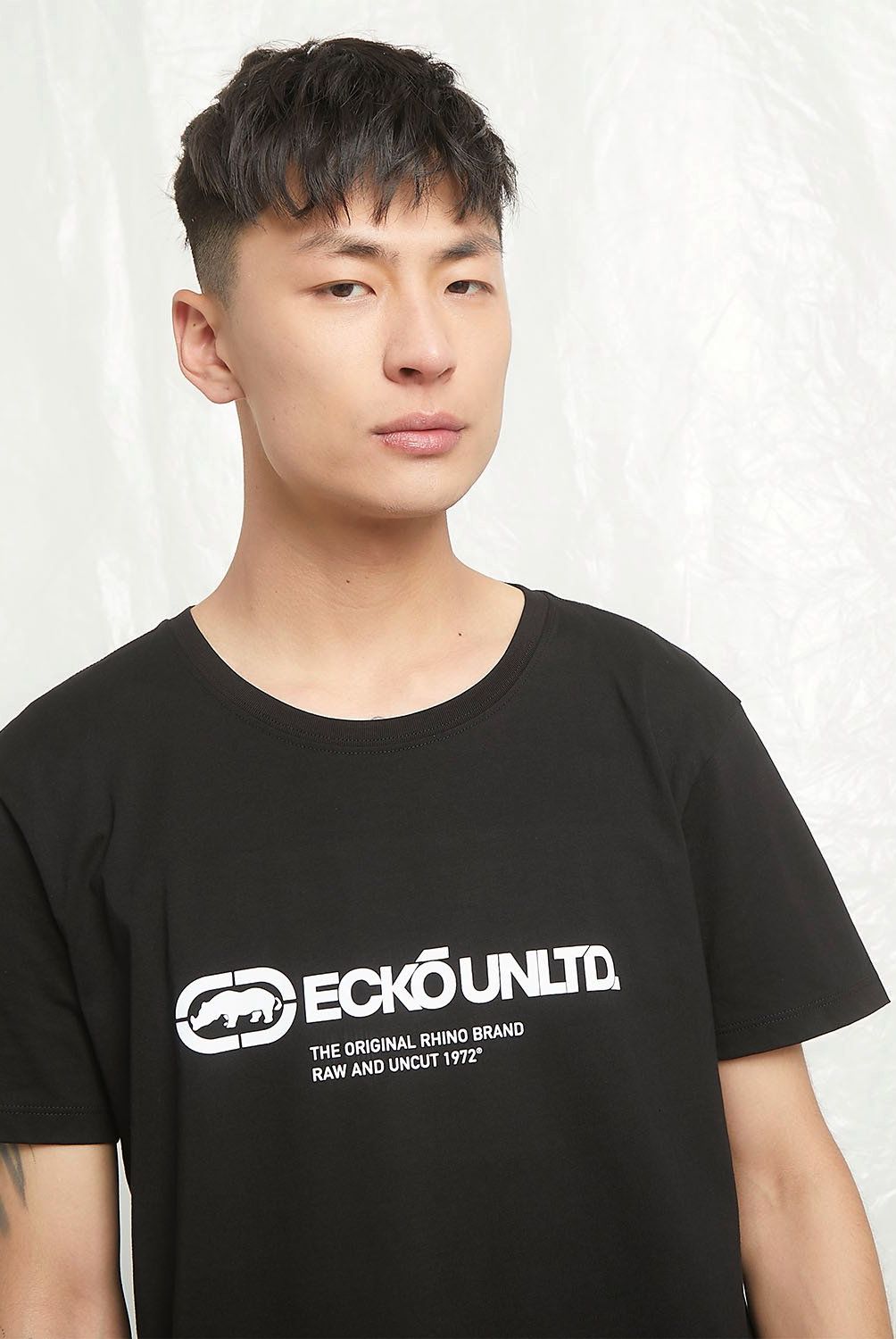 ECKO - Polera Manga Corta Loose Fit Algodón Hombre Ecko