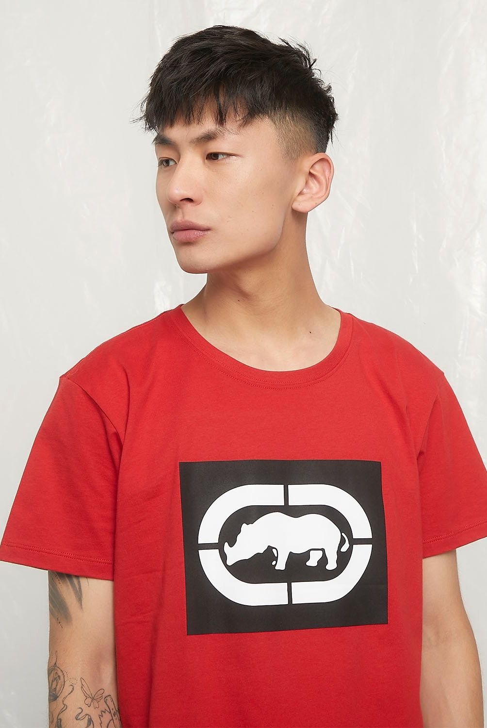 ECKO - Polera Manga Corta Loose Fit Algodón Hombre Ecko