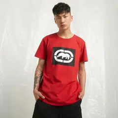 ECKO - Polera Manga Corta Loose Fit Algodón Hombre