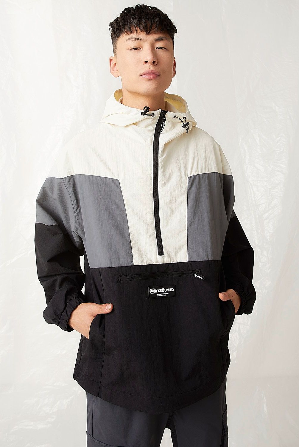 ECKO - Cortaviento Casual Loose Fit Hombre Ecko