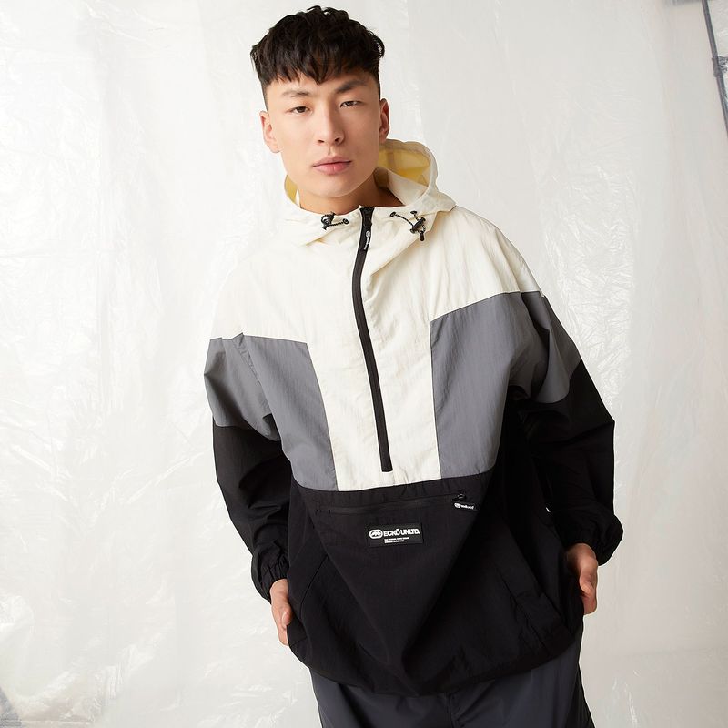 ECKO - Cortaviento Casual Loose Fit Hombre Ecko