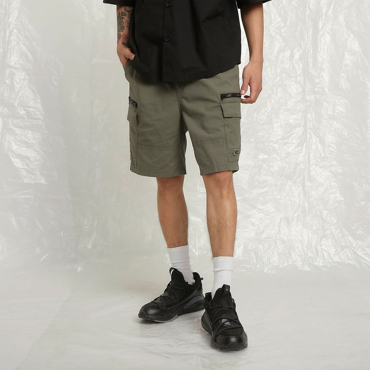 ECKO - Bermuda Casual Regular Hombre Ecko