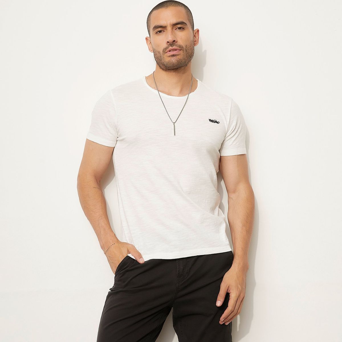 MOSSIMO - Polera Manga Corta Casual Hombre Mossimo