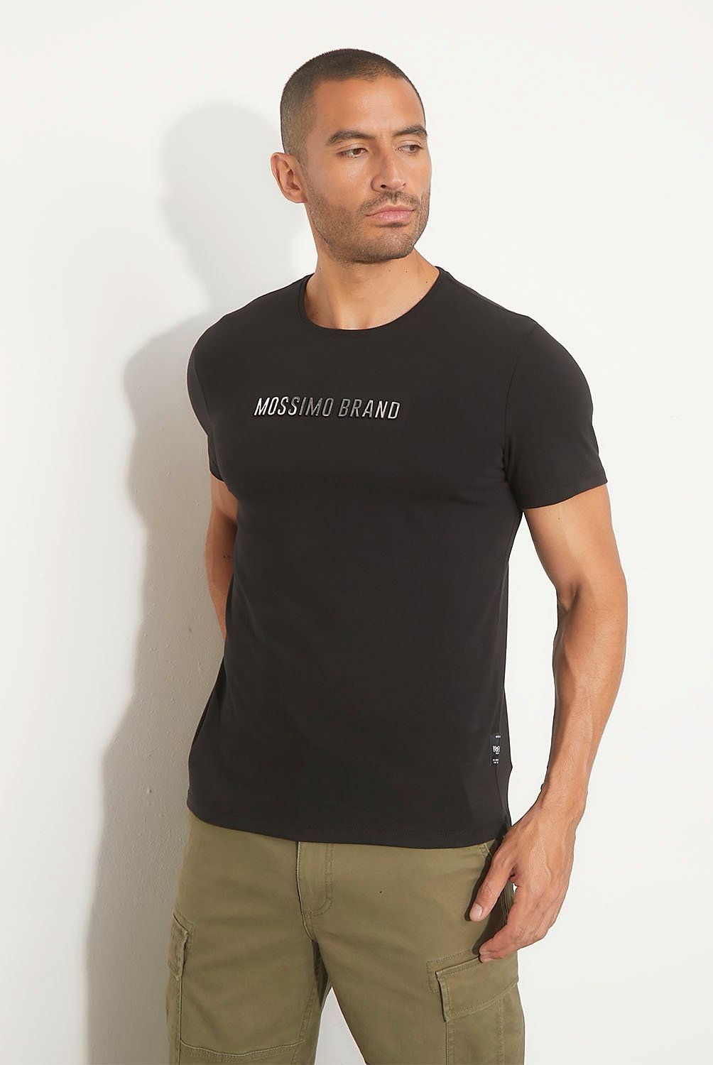 MOSSIMO - Polera Manga Corta Casual Hombre Mossimo