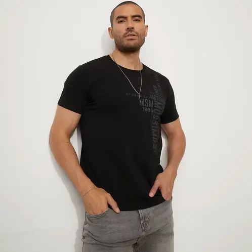 MOSSIMO - Polera Manga Corta Casual Hombre