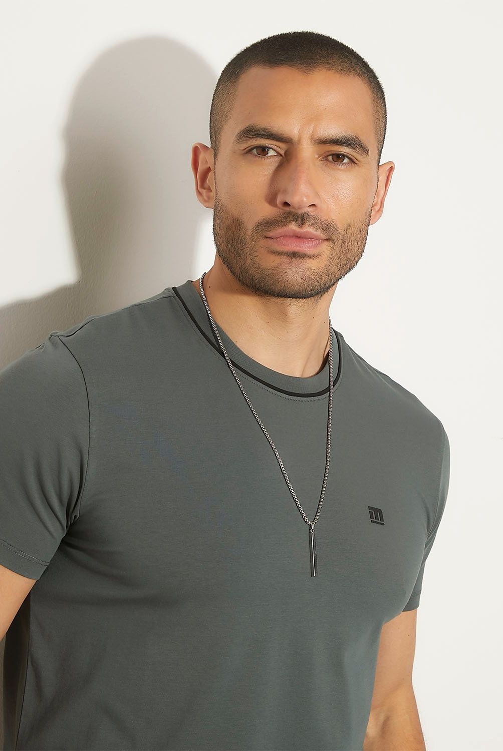 MOSSIMO - Polera Manga Corta Casual Hombre Mossimo