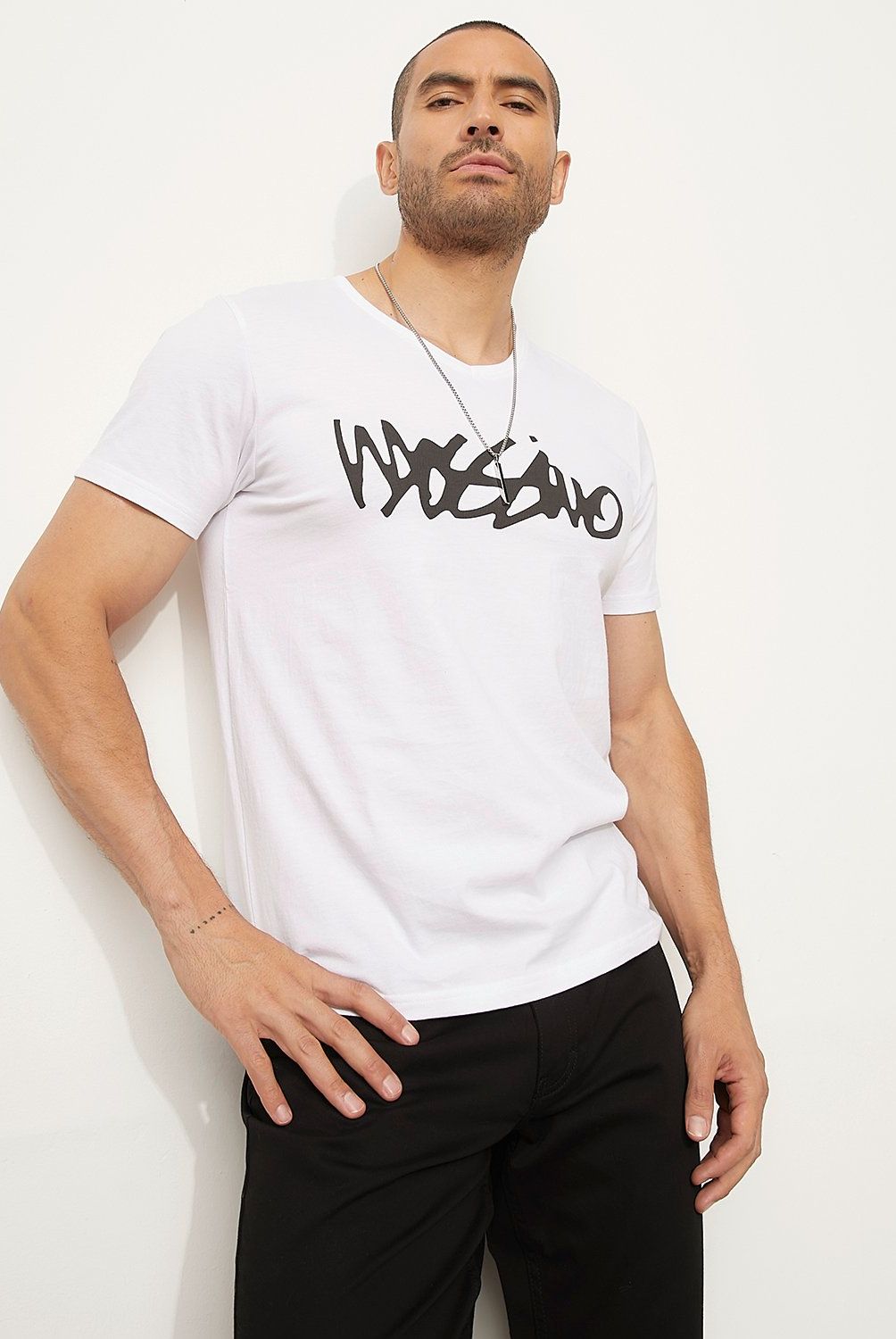MOSSIMO - Polera Manga Corta Casual Hombre Mossimo