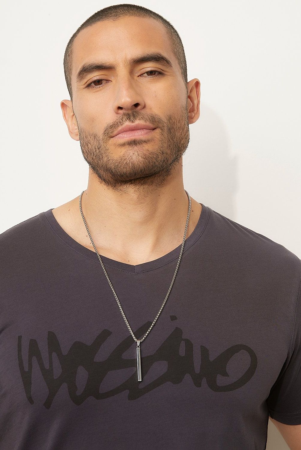 MOSSIMO - Polera Manga Corta Casual Hombre Mossimo
