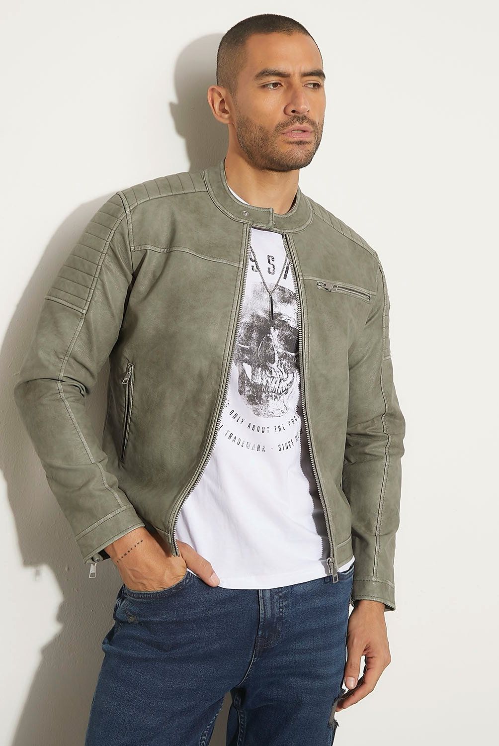 MOSSIMO - Chaqueta Casual Hombre Mossimo