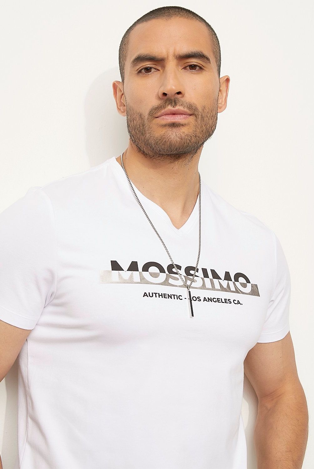 MOSSIMO - Polera Manga Corta Casual Hombre Mossimo