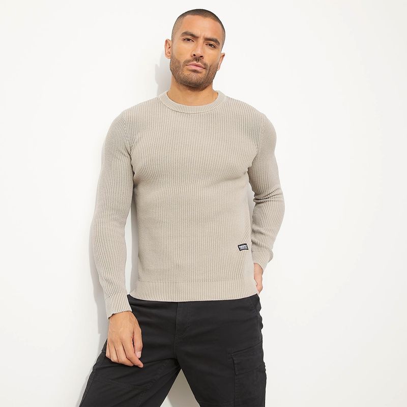 MOSSIMO - Sweater Punto Perlado Hombre Mossimo