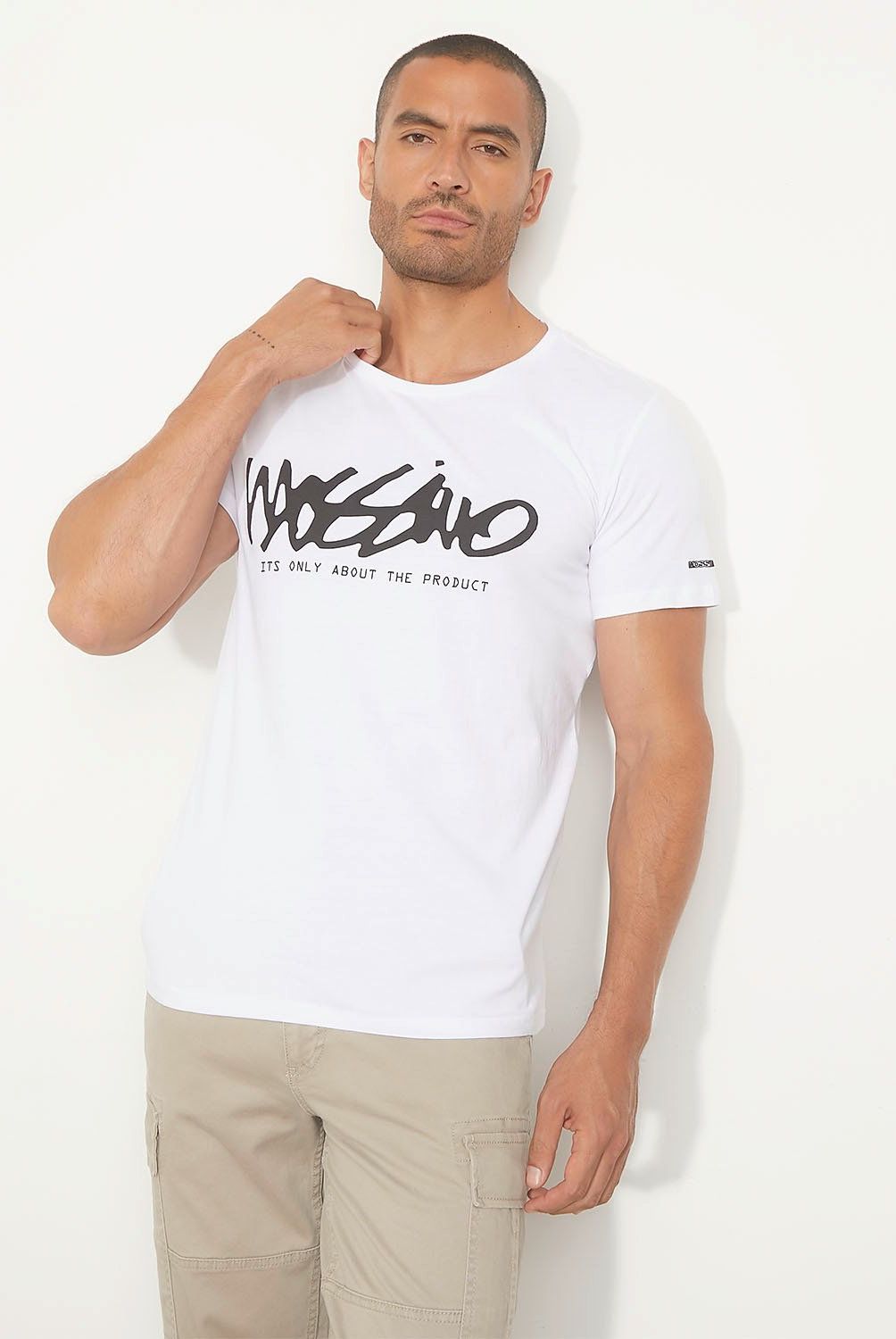 MOSSIMO - Polera Manga Corta Casual Hombre Mossimo