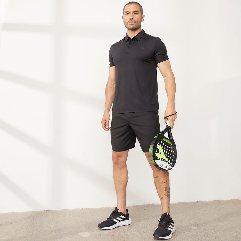 DIADORA - Short Deportivo Poliéster Hombre Diadora