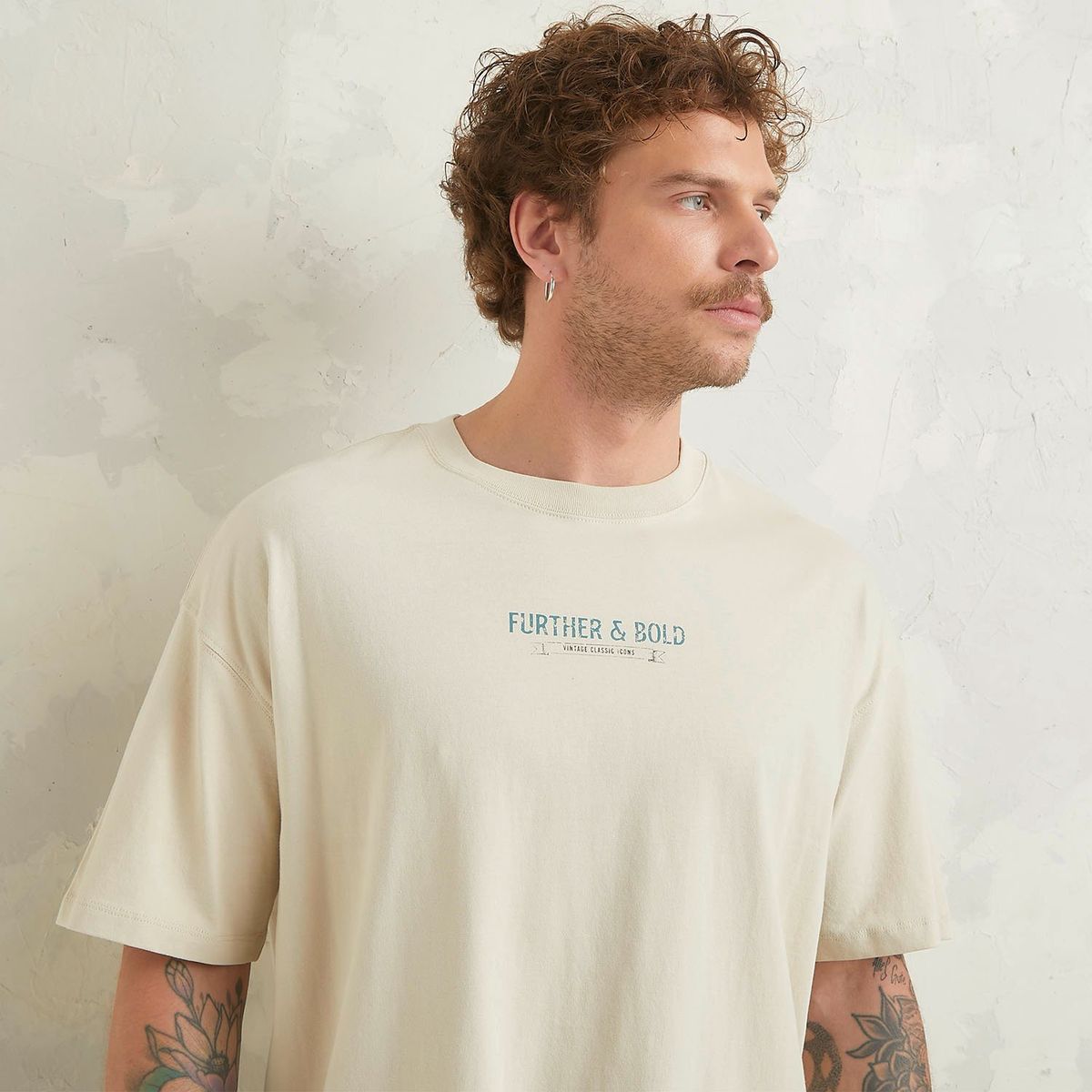 AMERICANINO - Polera Americanino Manga Corta Estampada Algodón Hombre