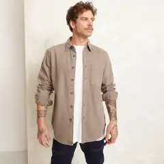 AMERICANINO - Sobrecamisa Casual Hombre