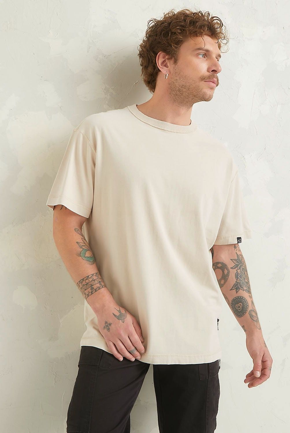 AMERICANINO - Polera Americanino Manga Corta Casual Algodón Hombre
