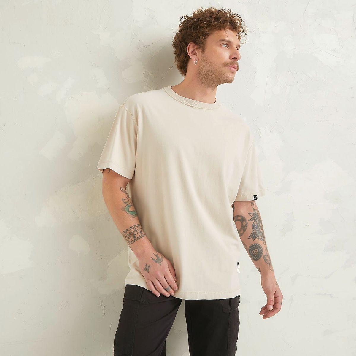 AMERICANINO - Polera Americanino Manga Corta Casual Algodón Hombre