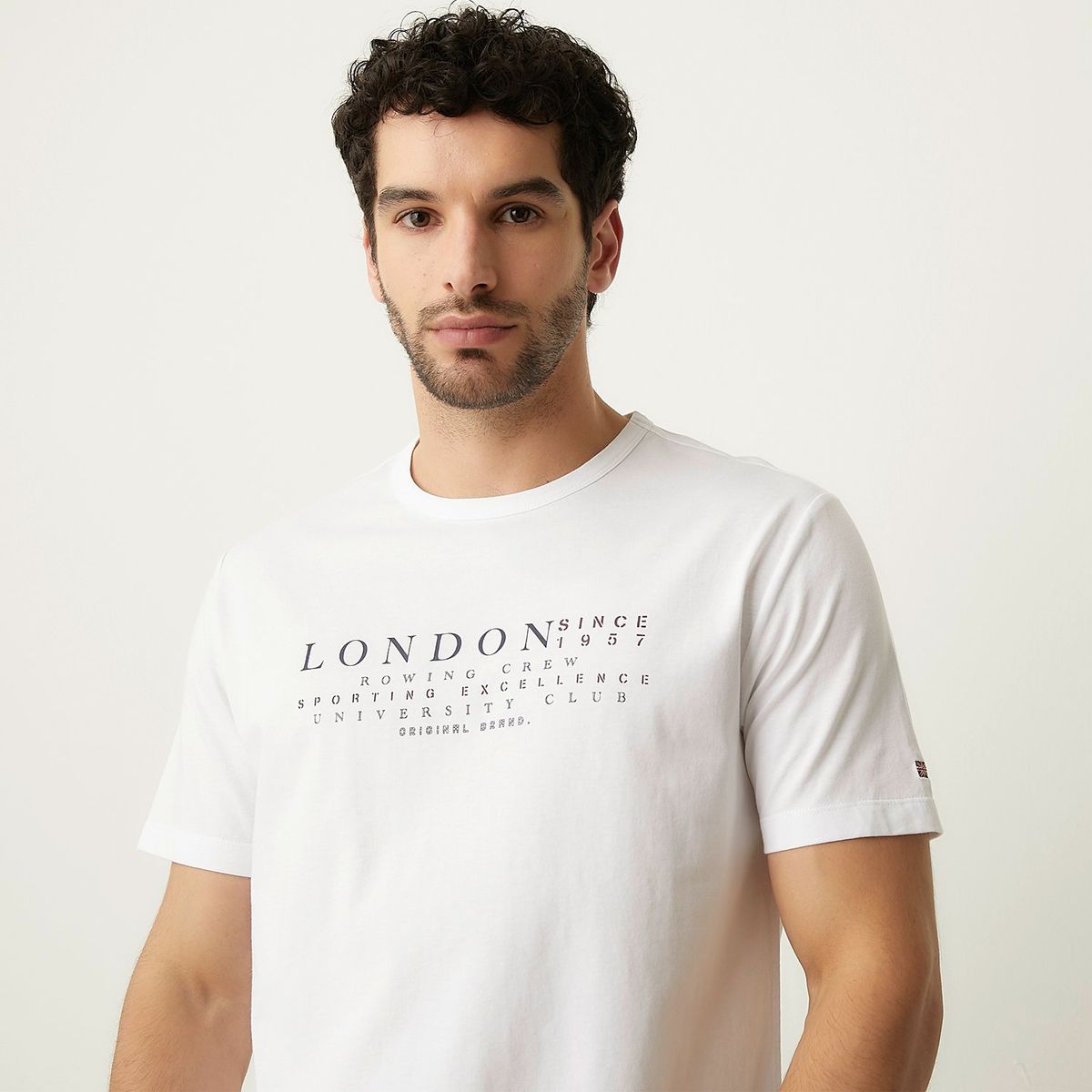 UNIVERSITY CLUB - Polera University Club Manga Corta Algodón Hombre