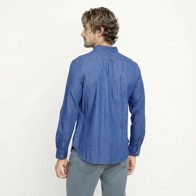 Imagen 2 del producto Camisa Manga Larga Denim Slim Fit Hombre
