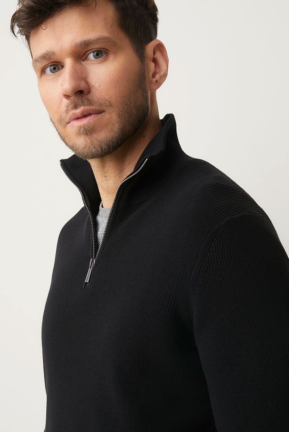 WOLF&HANK - Sweater Casual Algodón con Cremallera Wolf&Hank Hombre
