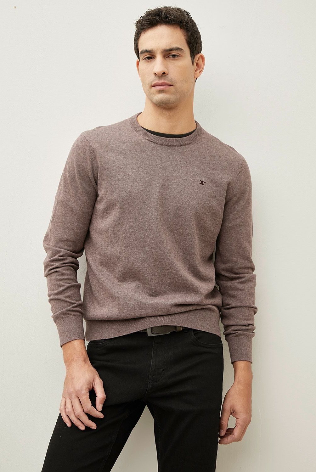 WOLF&HANK - Sweater Algodón Cuello Redondo Wolf&Hank Casual Hombre