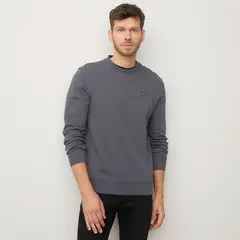 WOLF&HANK - Polerón Algodón Cuello Redondo Hombre Manga Larga