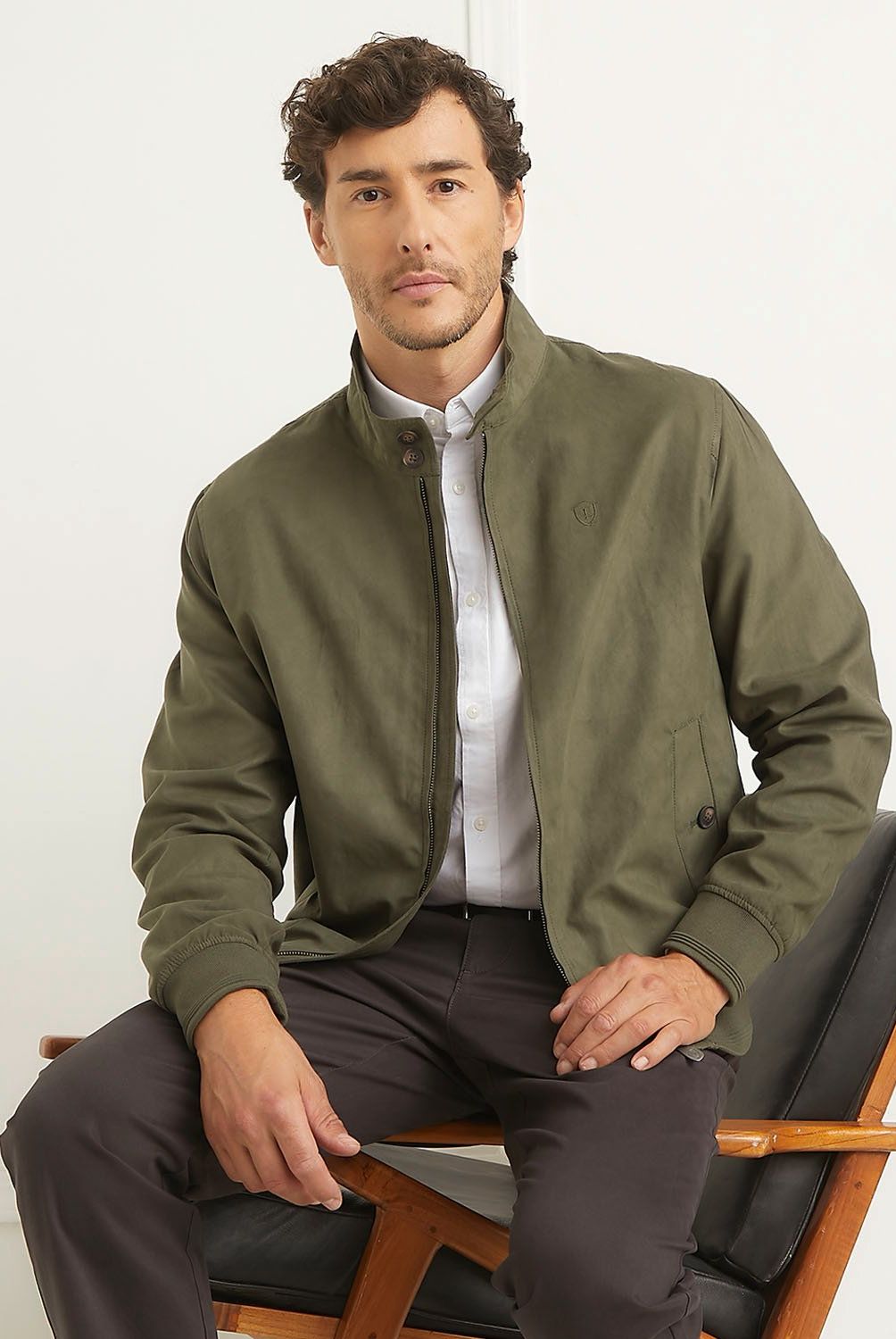 CHRISTIAN LACROIX - Chaqueta Suede Hombre Christian Lacroix