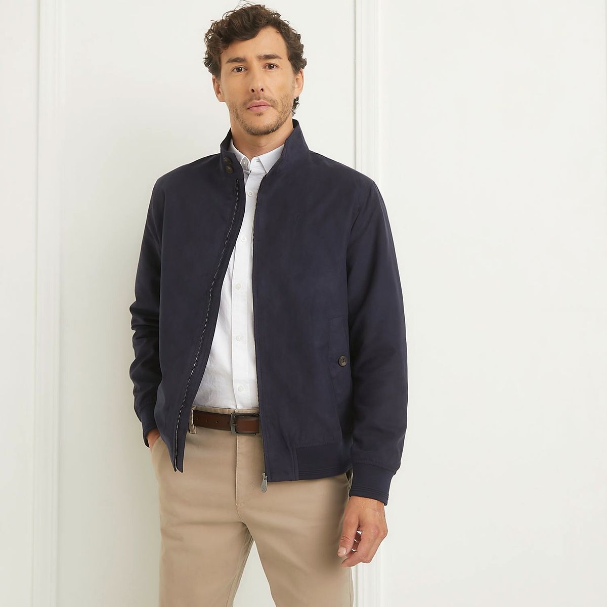 CHRISTIAN LACROIX - Chaqueta Suede Hombre Christian Lacroix