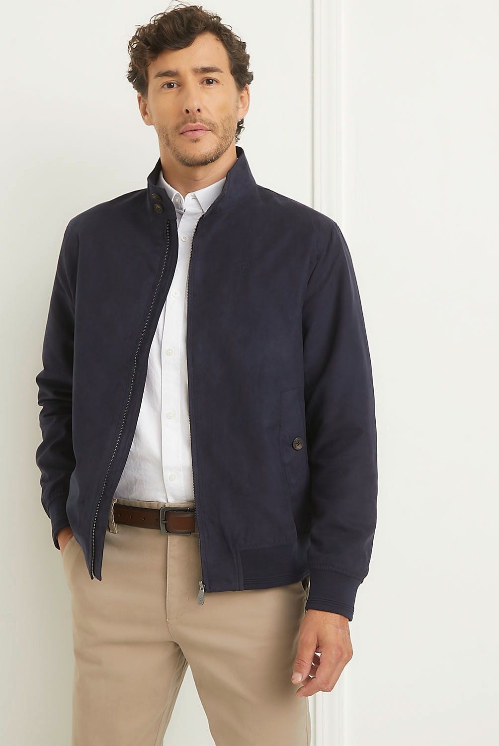 CHRISTIAN LACROIX - Chaqueta Suede Hombre Christian Lacroix