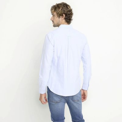 Imagen 2 del producto Camisa Manga Larga Oxford Slim Fit Algodón Hombre