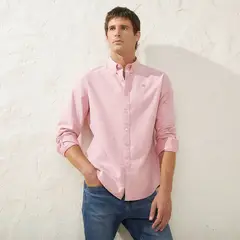 CASCAIS - Camisa Manga Larga Oxford Slim Fit Algodón Hombre