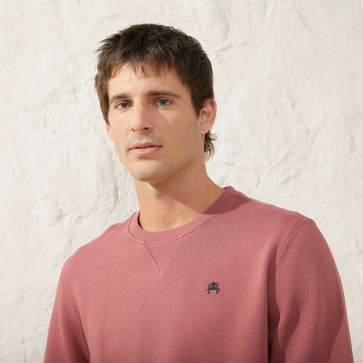 CASCAIS - Polerón Casual Manga Larga Algodón Hombre Cascais