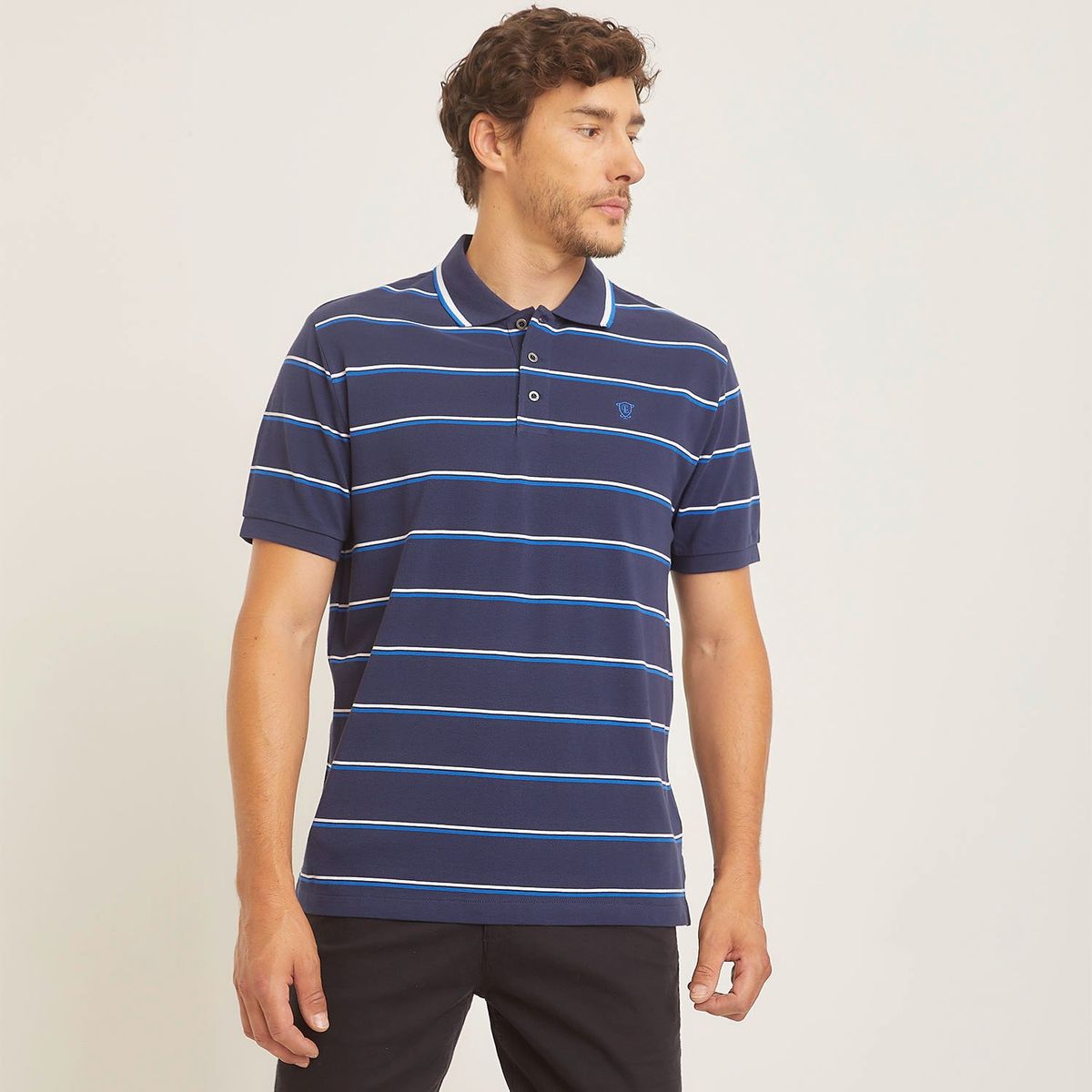 CHRISTIAN LACROIX - Polera Manga Corta Casual Hombre Christian Lacroix