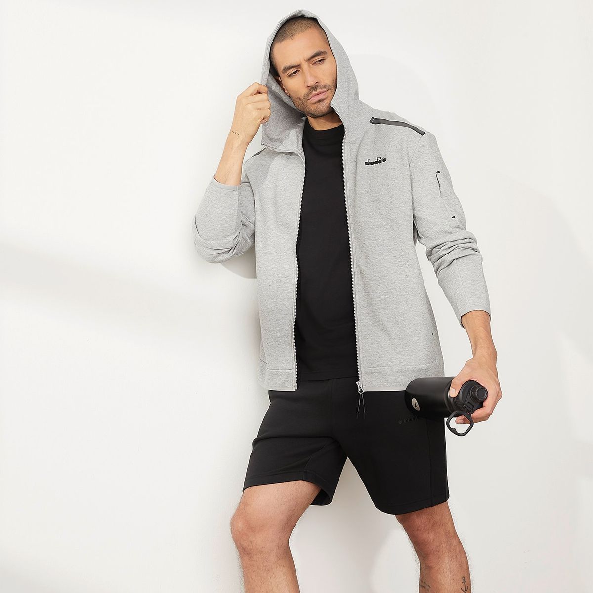 DIADORA - Polerón Deportivo Hombre Diadora
