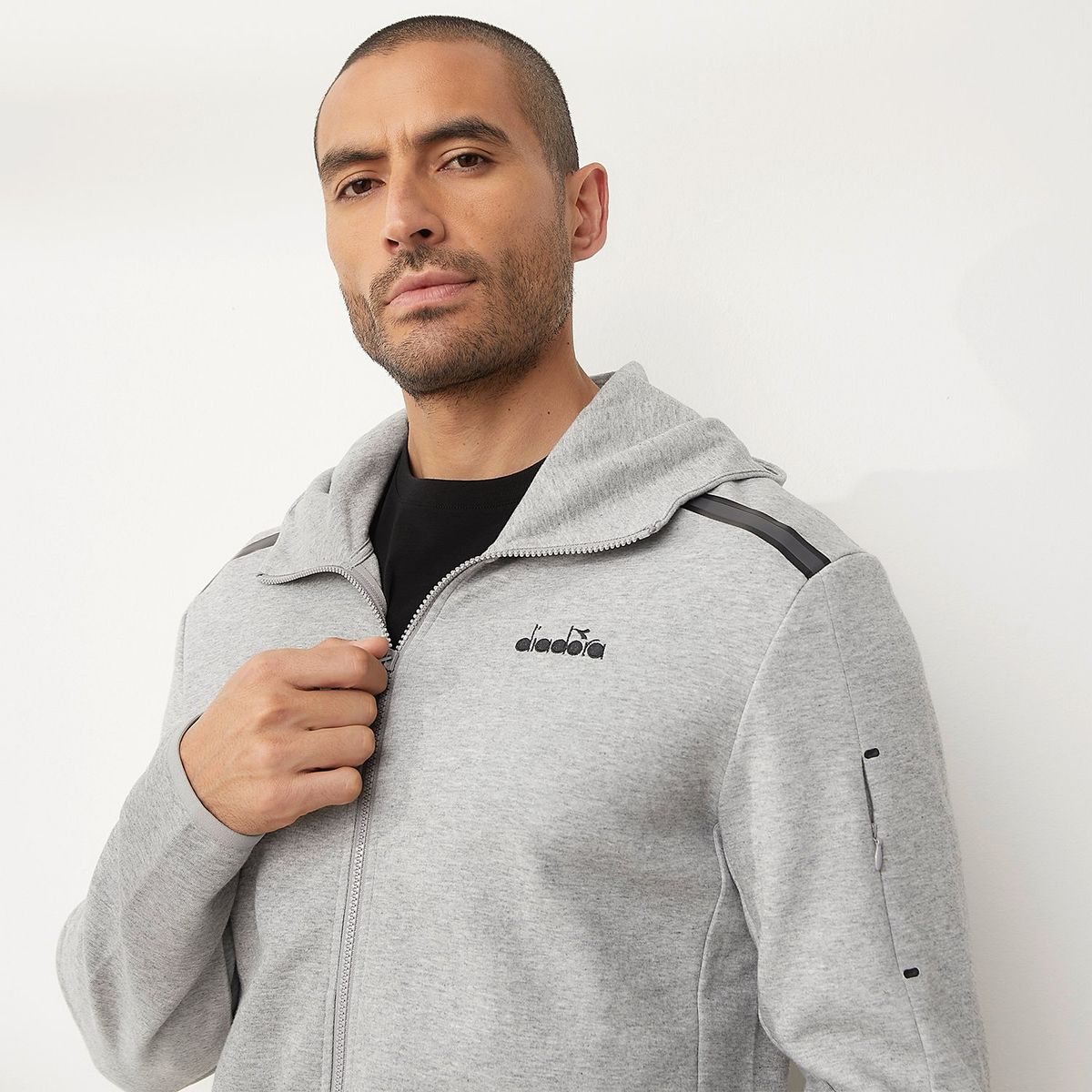 DIADORA - Polerón Deportivo Hombre Diadora