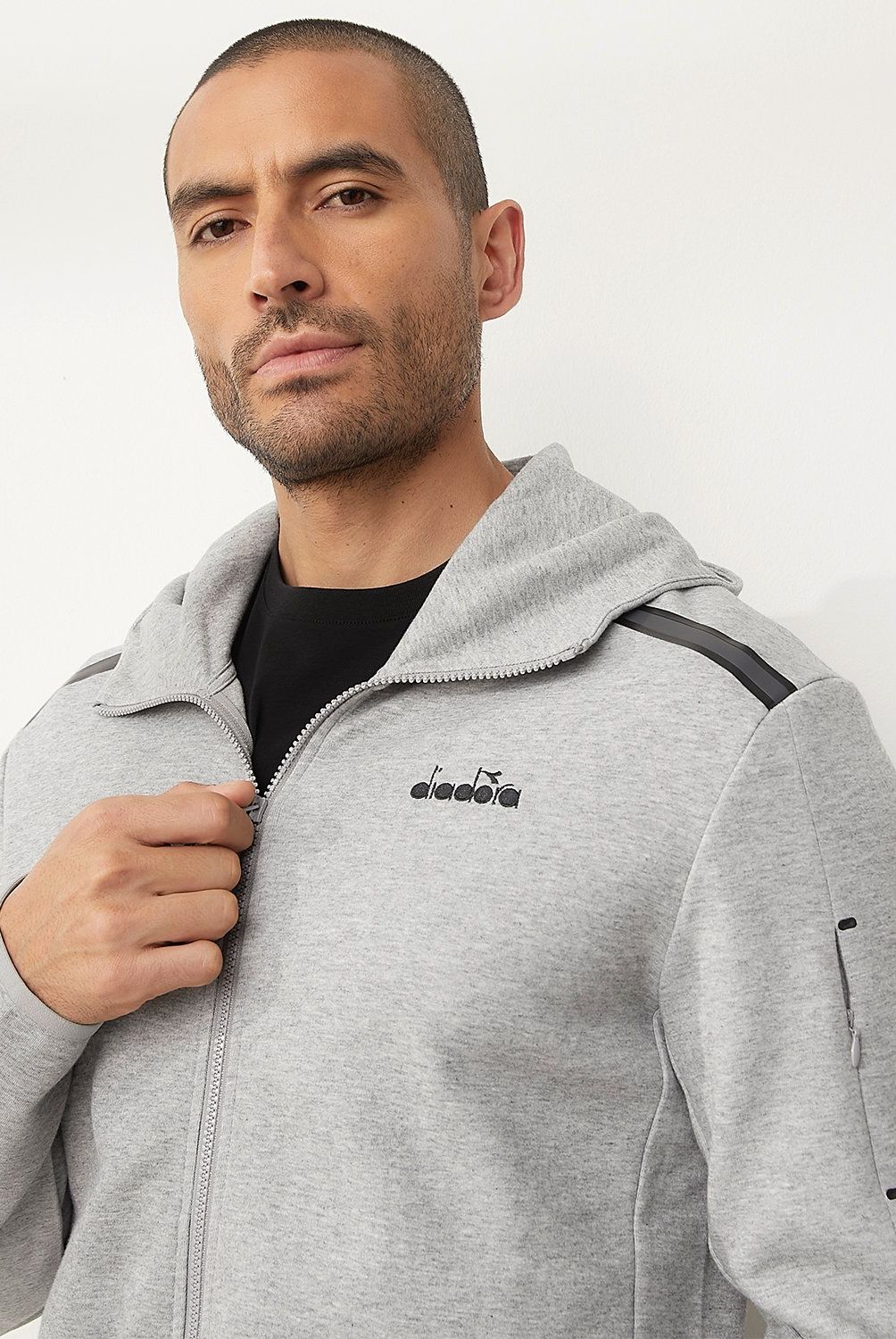DIADORA - Polerón Deportivo Hombre Diadora