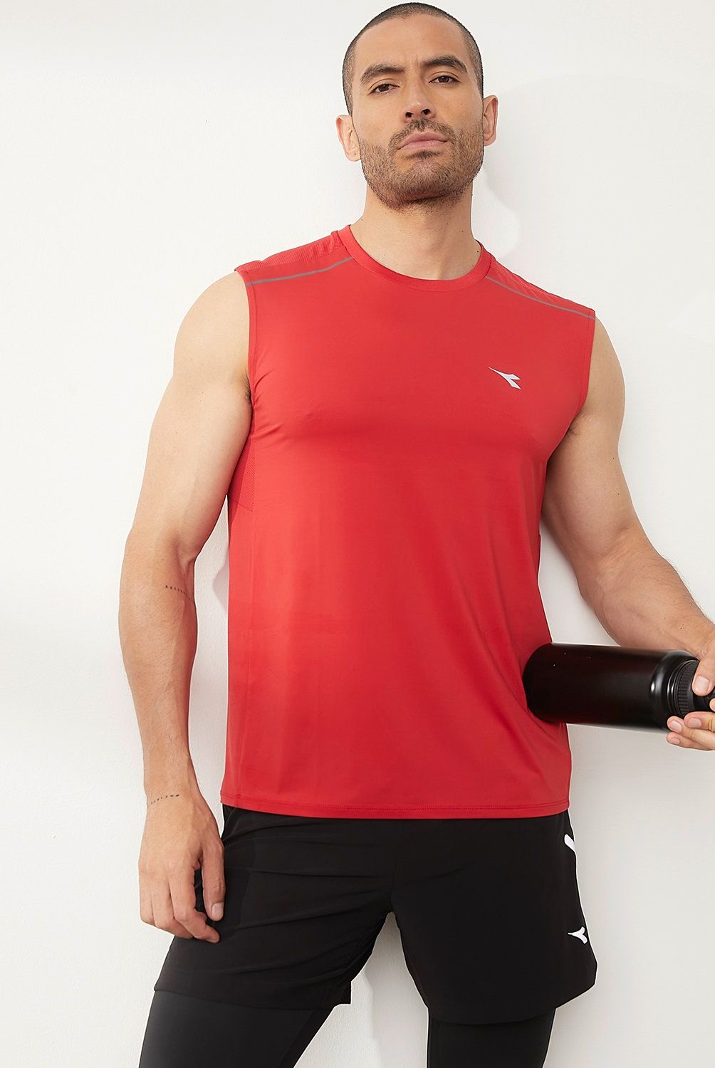 DIADORA - Polera Sin Mangas Deportivo Hombre Diadora