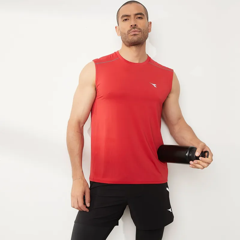DIADORA - Polera Sin Mangas Deportivo Hombre Diadora