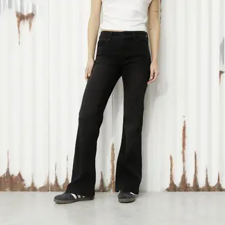 AMERICANINO - Jeans Flare Tiro Medio Mujer