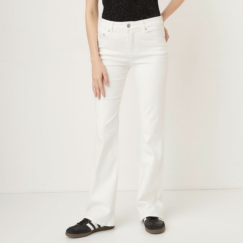 AMERICANINO - Jeans Flare Tiro Medio Americanino Mujer